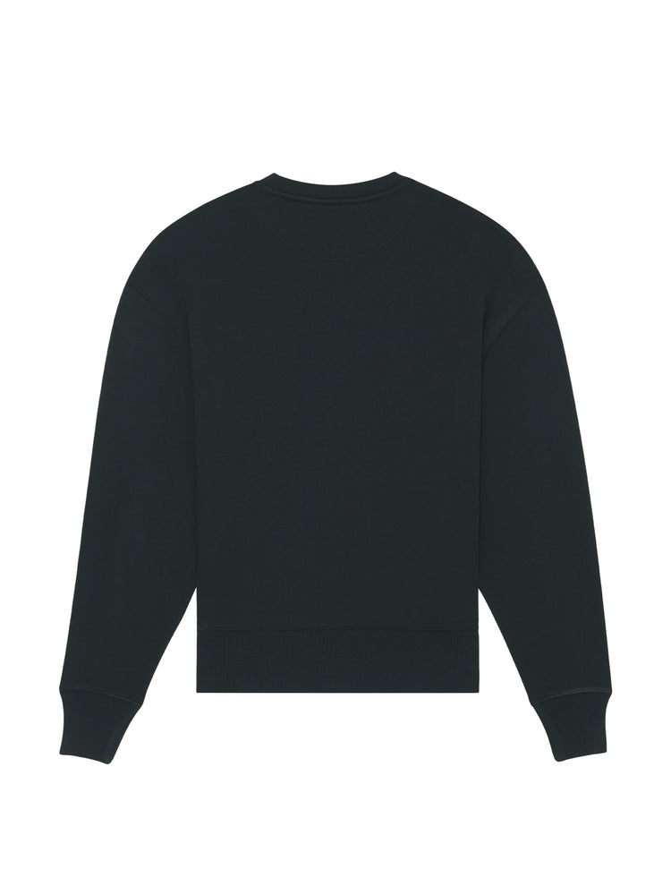 Navy sweatshirt set bagfra – comfy pasform og 100% økologisk tekstil