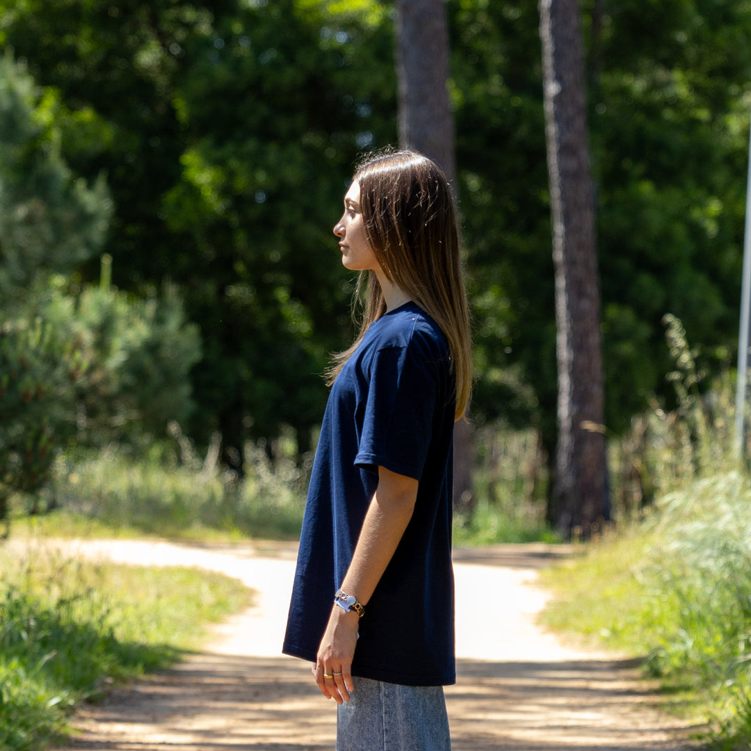 Classic T-shirt Kvinder / Navy Blue